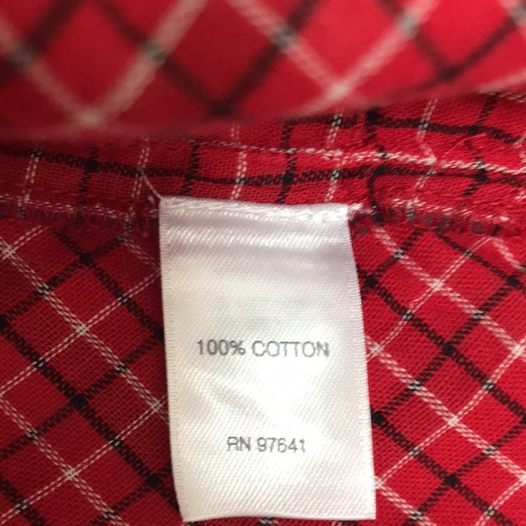 J.Jill cotton blouse or topper - Picture 8 of 9